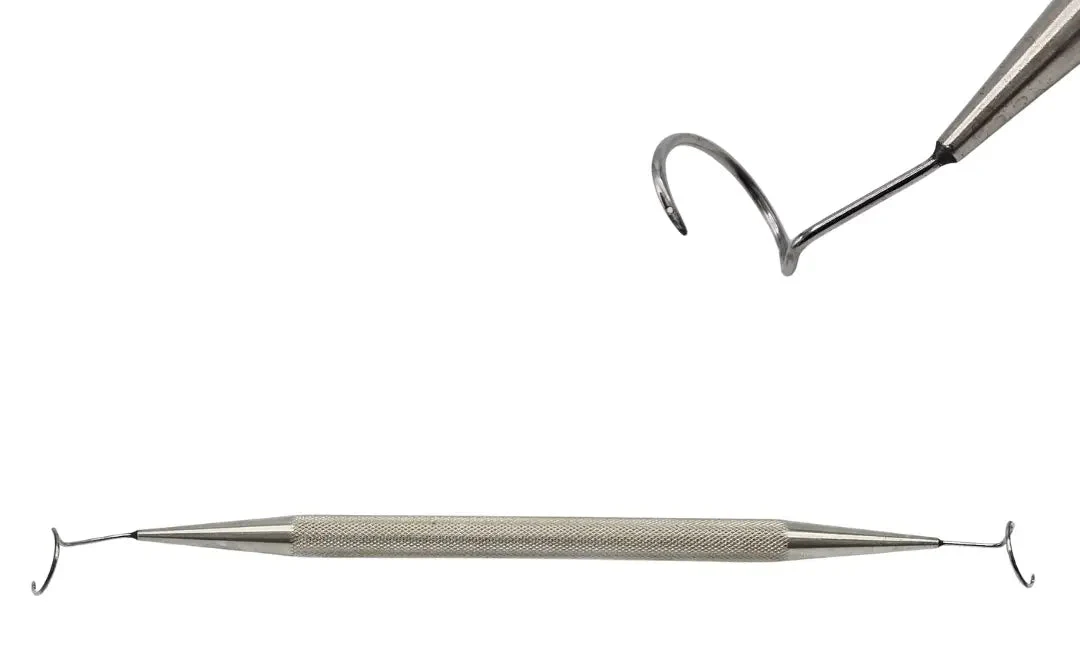 Katena K7-2900 Pigtail Probe with Suture Holes Ophthalmic Surgical Instrument