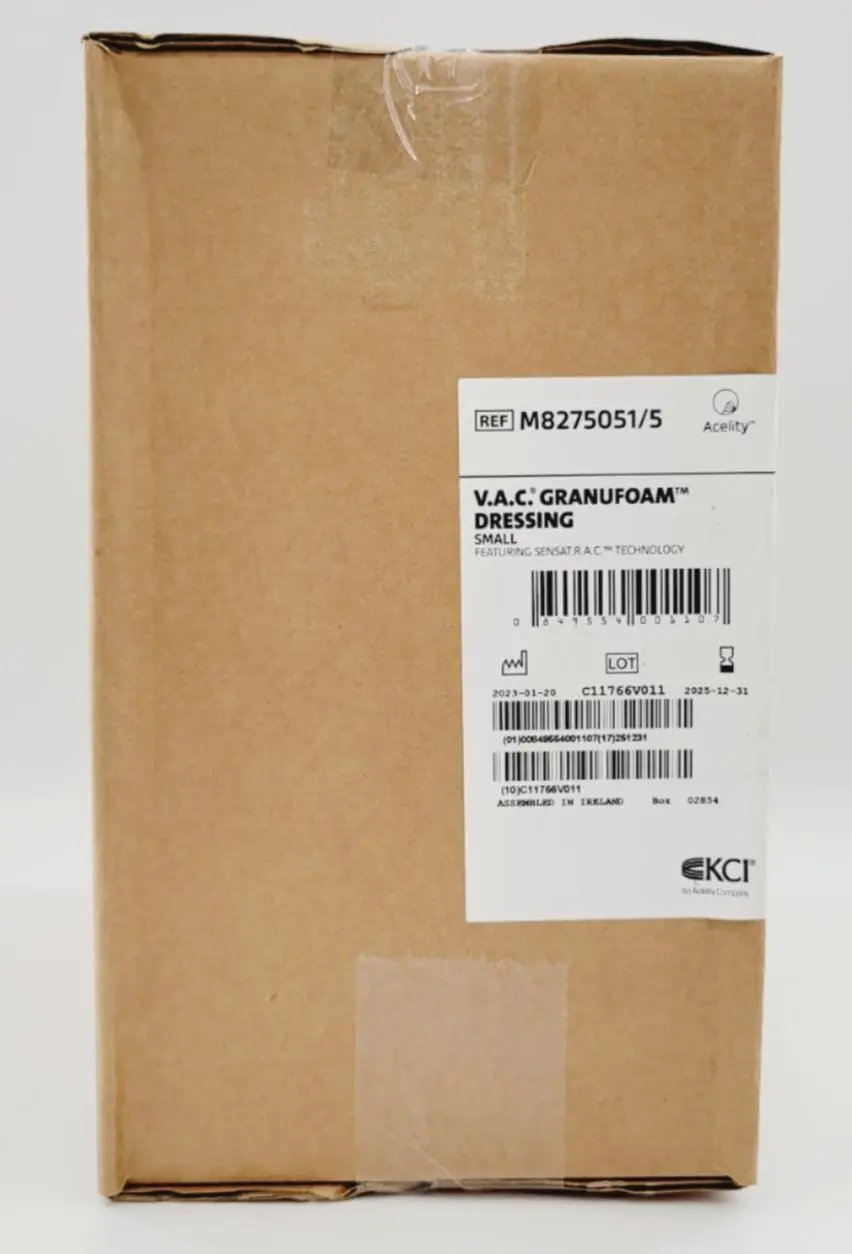 KCI M8275051/5 V.A.C Granufoam Dressing Small Box of 5 - Image 2