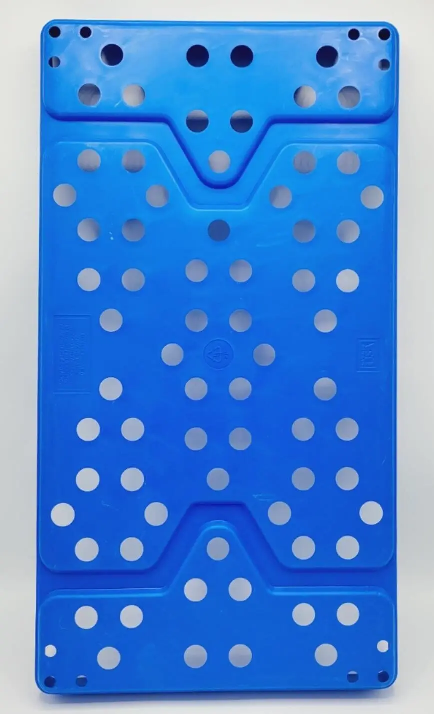 Kimberly Clark Halyard Blue Daisy Design Transport Tray 22-3/8" X 12" X 1-1/2" - Image 3