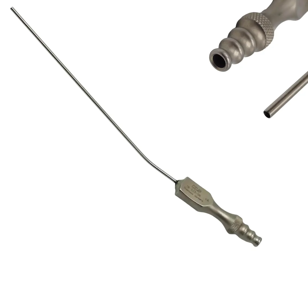 KLS Martin Cannula 18-523-06 Frazier Suction Tube 6 Fr German Stainless Instrument