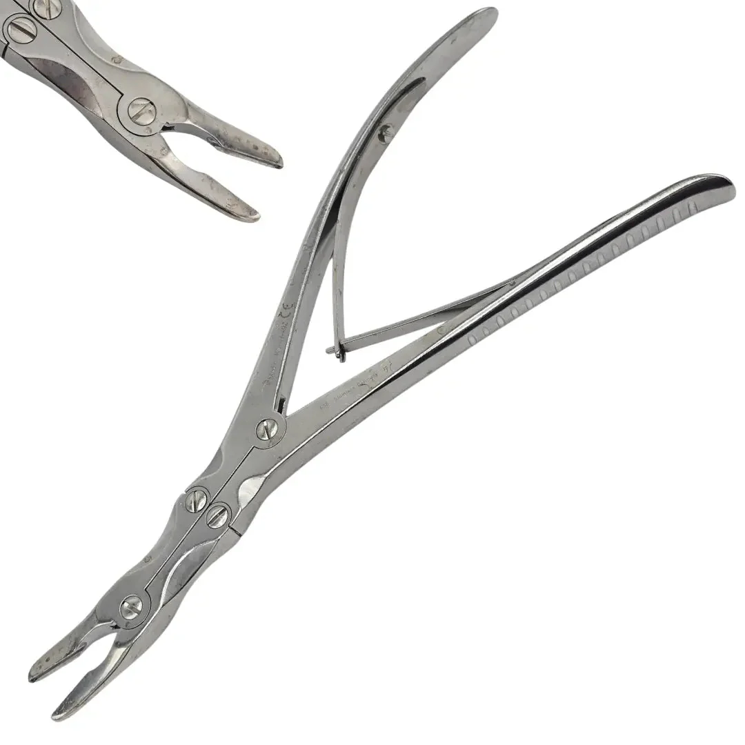 KMedic KM47-492 Leksell Rongeur 15° Curved 9x16mm 9”