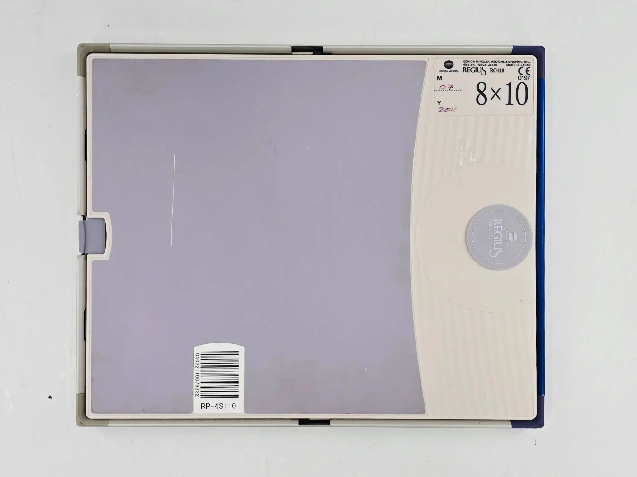 Konica Minolta RP-4S110 Regius Digital Cassette w/ Imaging Plate 8 x 10 - Image 2