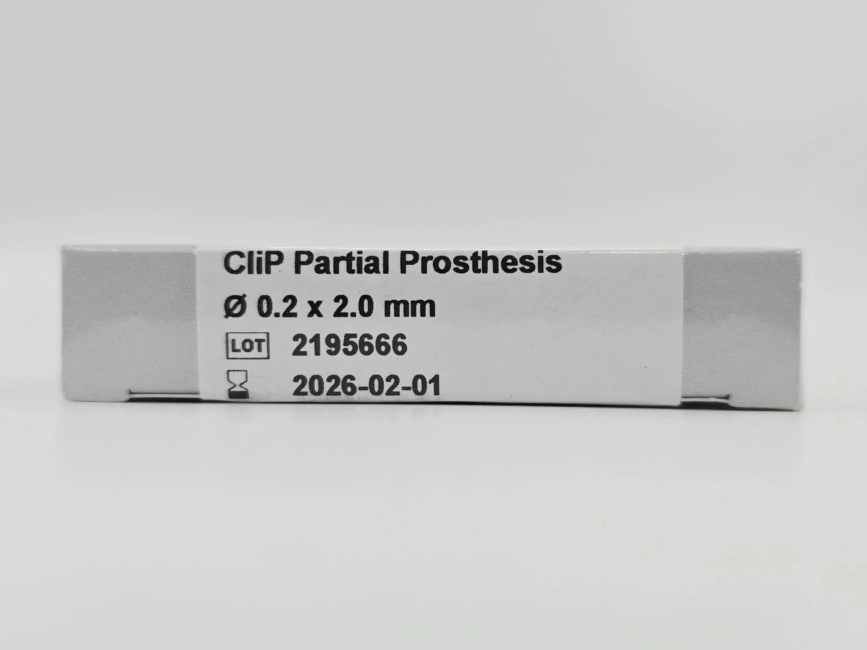 Kurz 1002251 CLiP Partial Prosthesis Ossicular Ø 0.2 x 2.0mm Titanium - Image 2