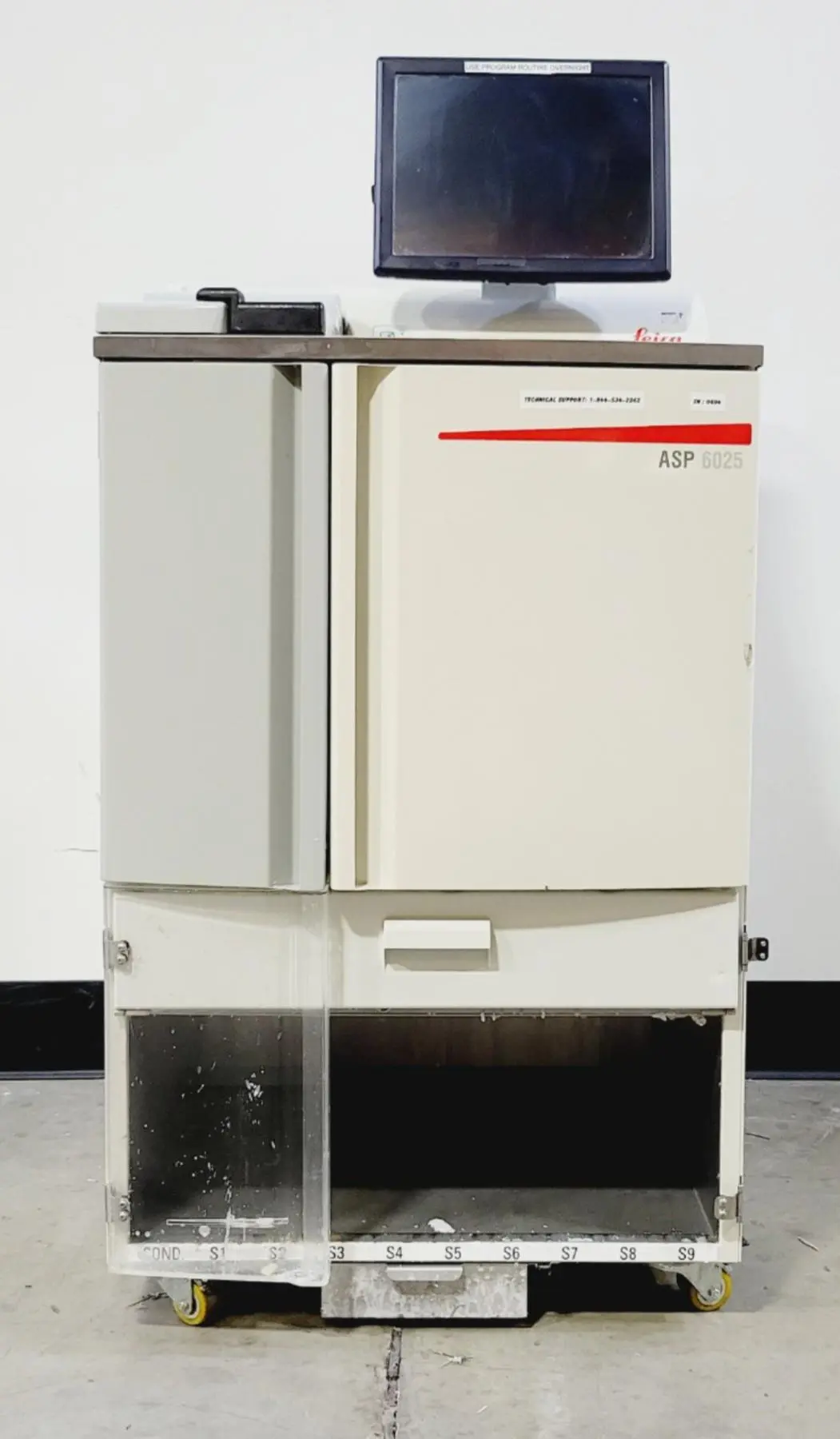 Leica Biosystems ASP6025 Automated Vacuum Tissue Processor Powers Up AS-IS - Image 2