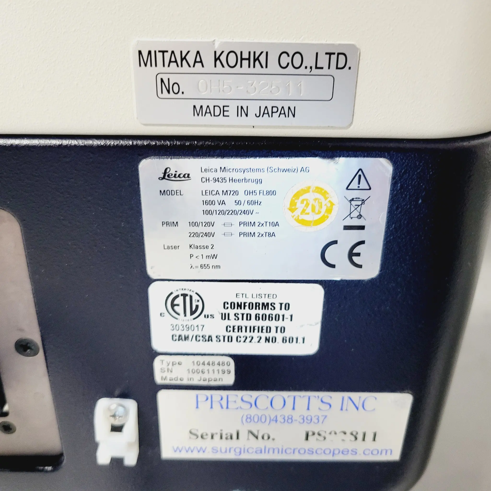 Leica M720 OH5 Advanced Surgical Microscope - Image 10