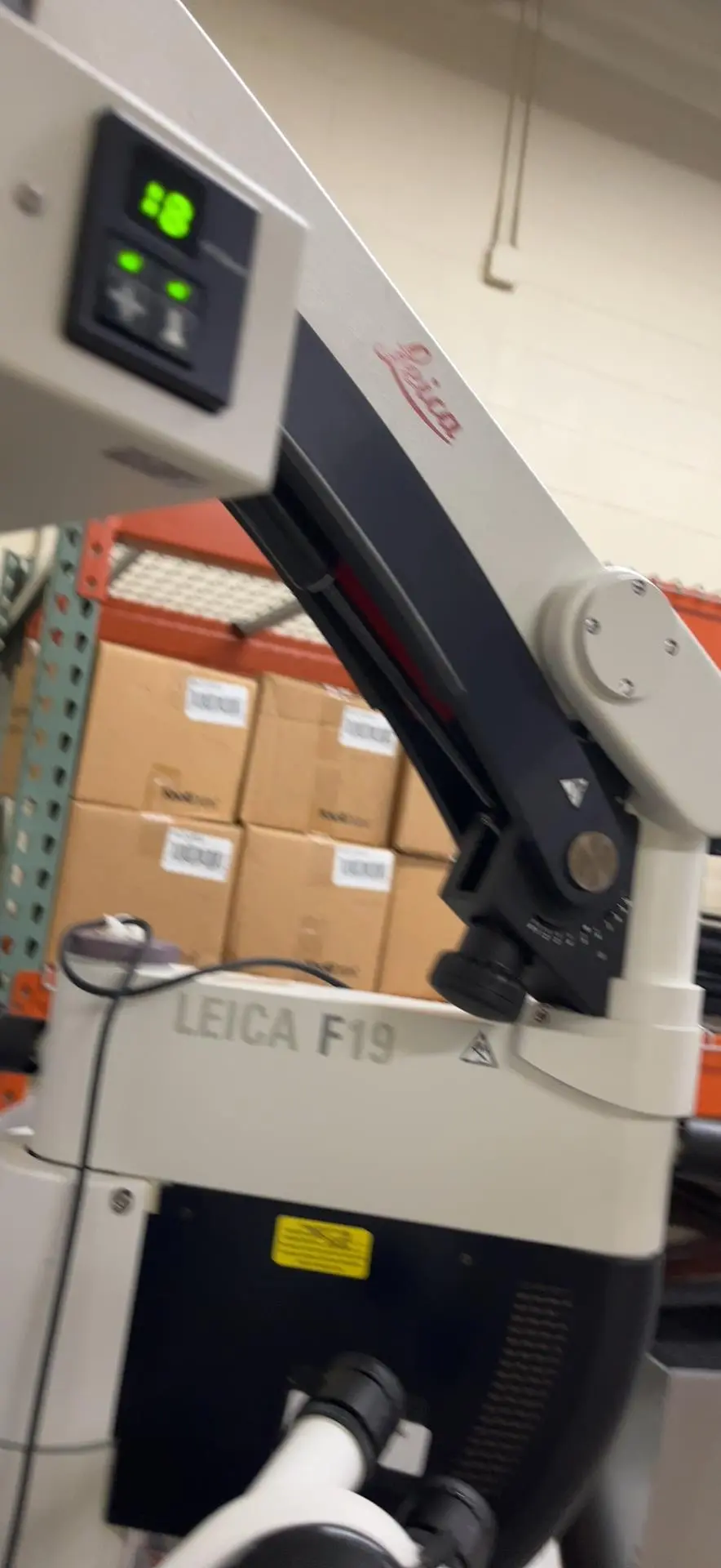 Leica M820 Surgical Microscope - Manufactured 2010 w/ F19 Floor Stand - Image 14