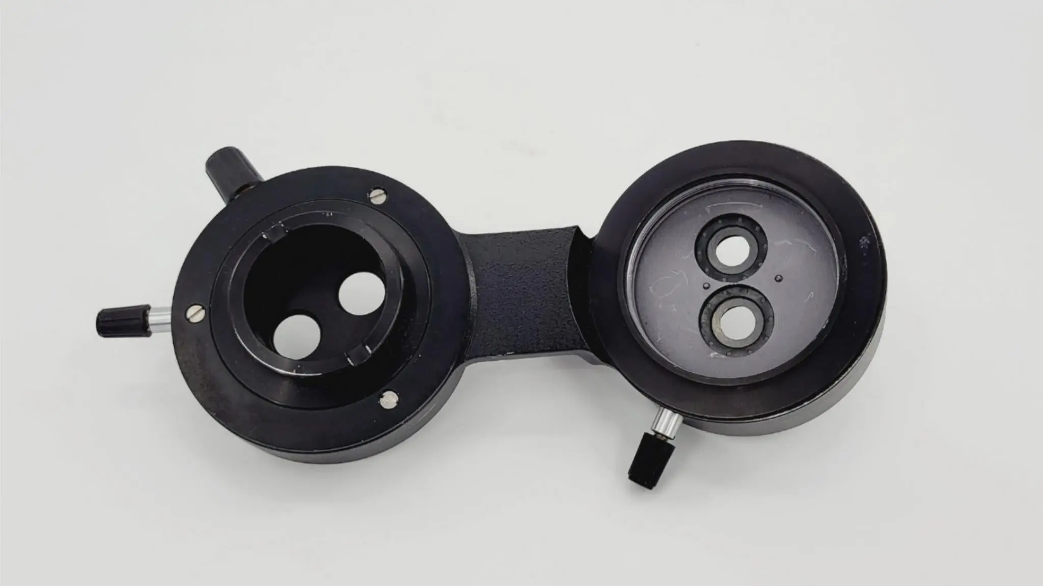 Leica Wild fOb=300mm & fOb=400mm Surgical Microscope Dual Head Bridge 397119 - Image 3