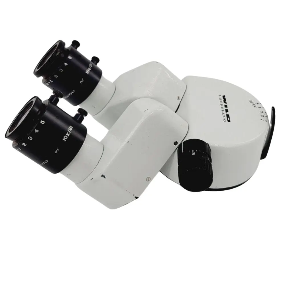 Leica Wild Head Surgical Microscope Part w/10 x 21 Eye Pieces