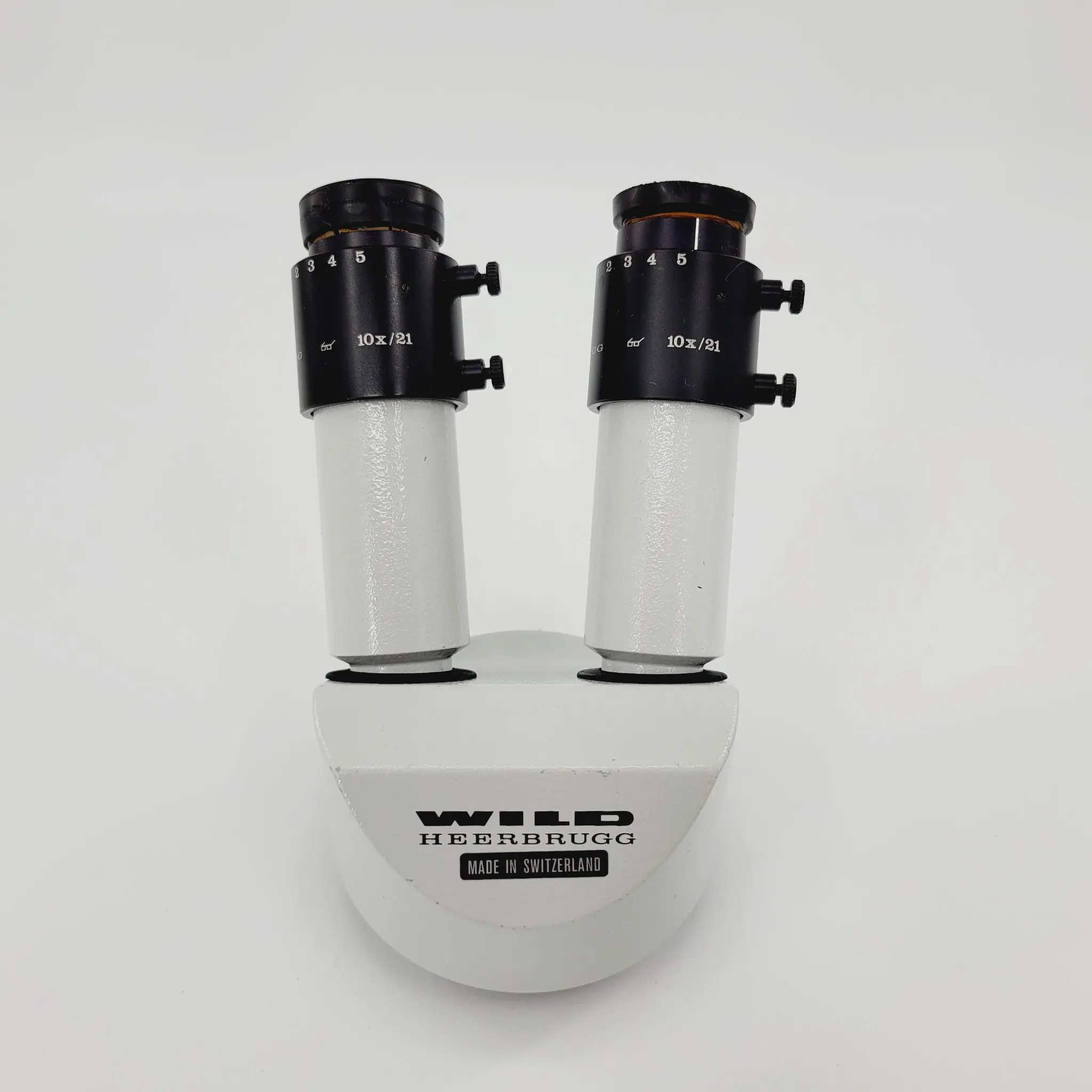 Leica Wild Head Surgical Microscope Part w/10 x 21 Eye Pieces - Image 4