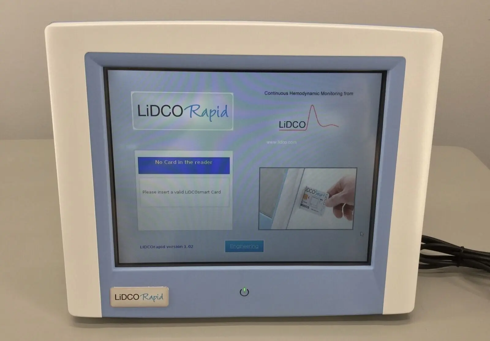 Lidco HM 81-01-02 Lidco Rapid Hemodynamic Monitor w/ Accessories - Image 3