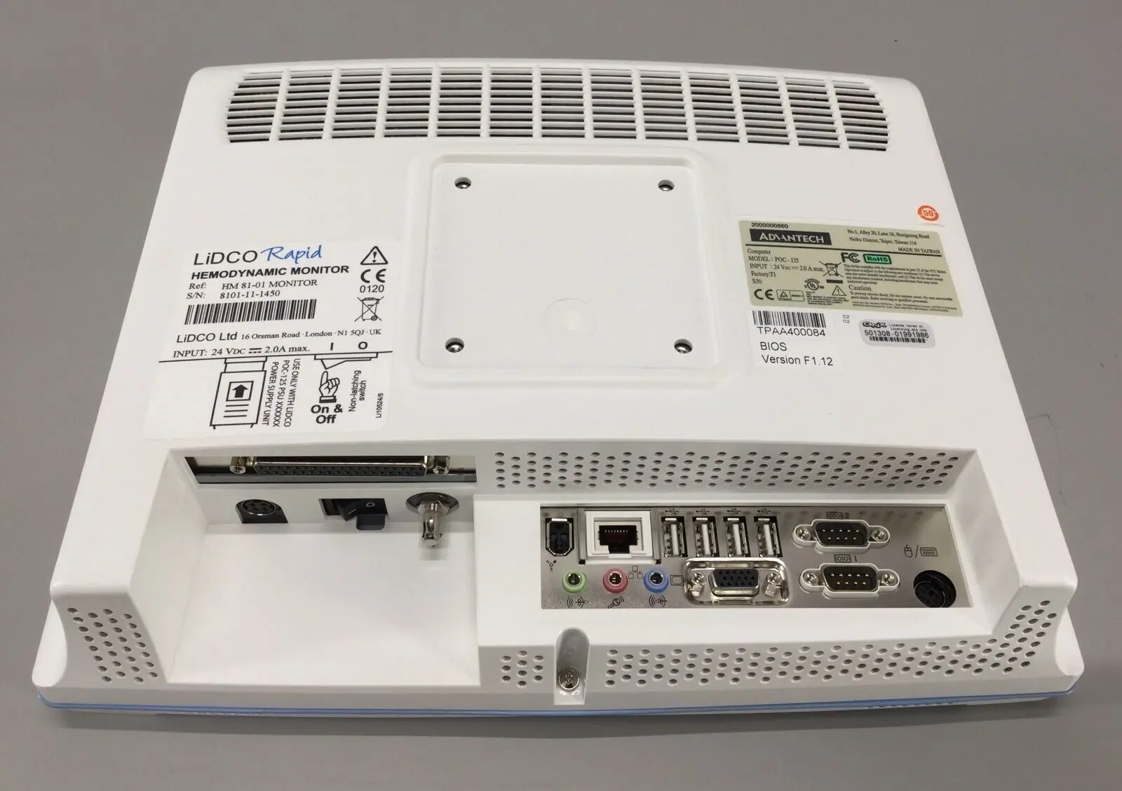 Lidco HM 81-01-02 Lidco Rapid Hemodynamic Monitor w/ Accessories - Image 4