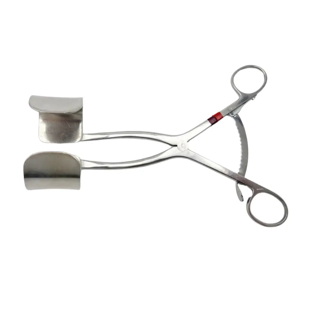 Link 64-4161 Kolbel Glenoid Retractor w/ V. Mueller OS8818-23 Blades 8"