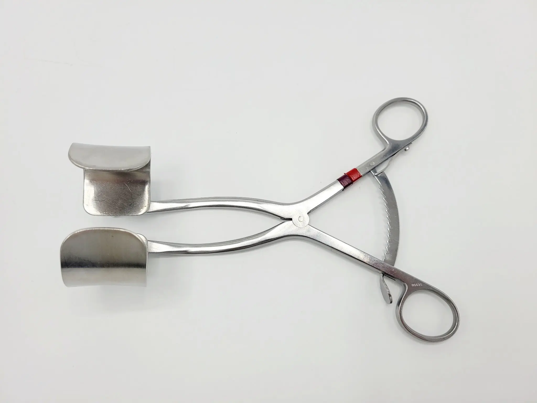Link 64-4161 Kolbel Glenoid Retractor w/ V. Mueller OS8818-23 Blades 8" - Image 2