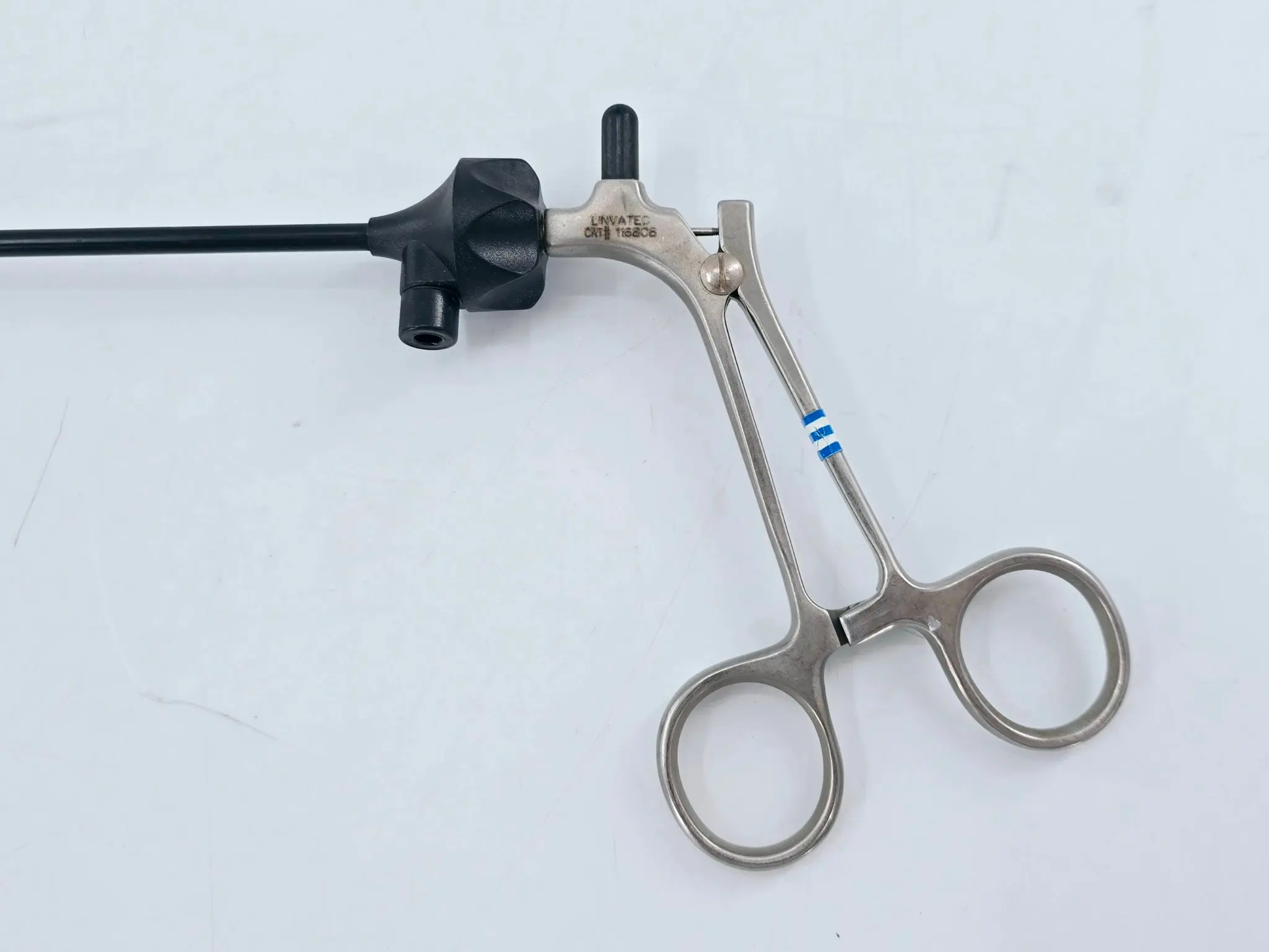 Linvatec 116808 Sensatec 5mm Atraumatic Curved Grasping Forceps 18-1/4" - Image 3