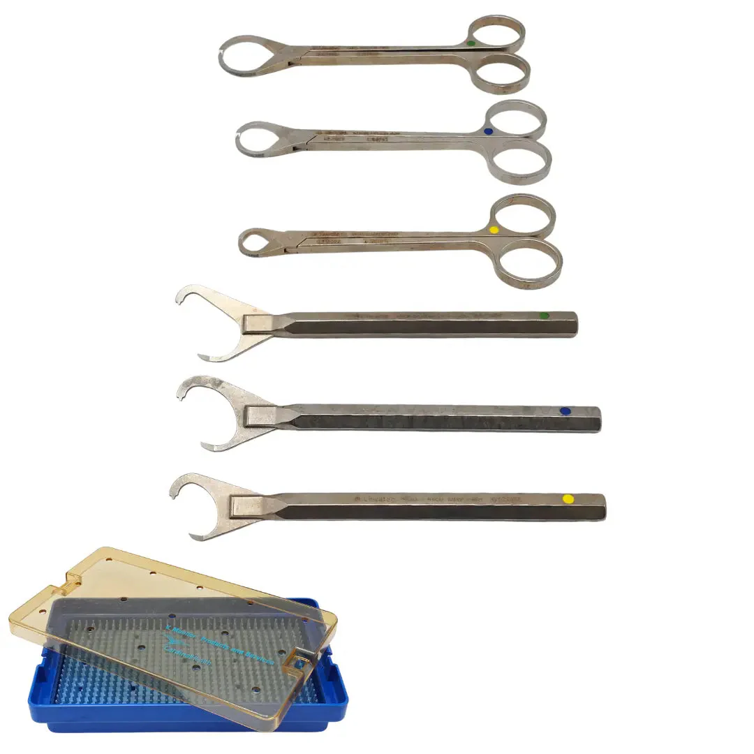 Linvatec Circular Rasp + Cortical Punch Instrument Set with V. Meuller Case