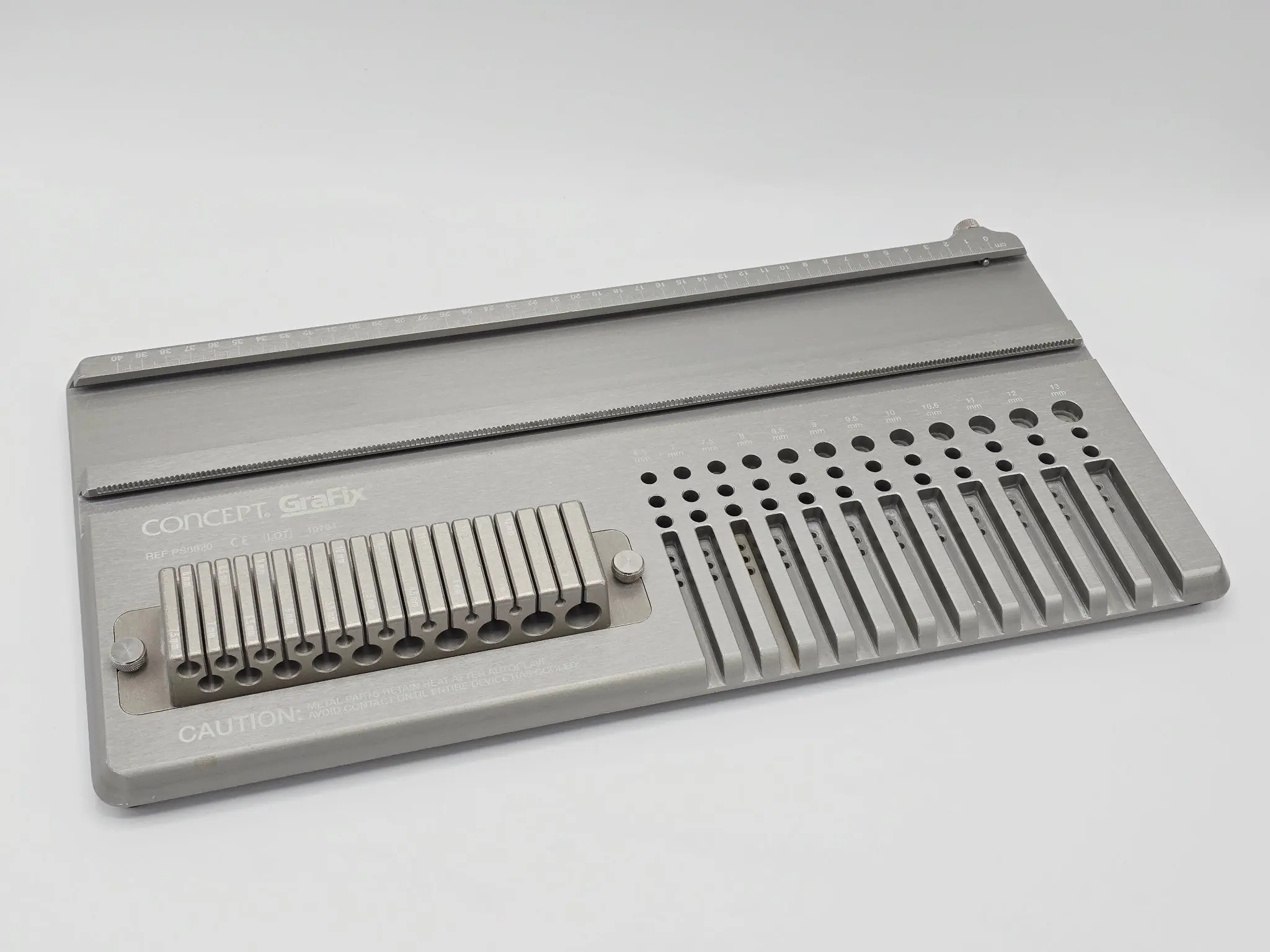 Linvatec Concept Grafix Graft Prep Instrument Set w/ Tray PS8820 PS8830 - Image 2