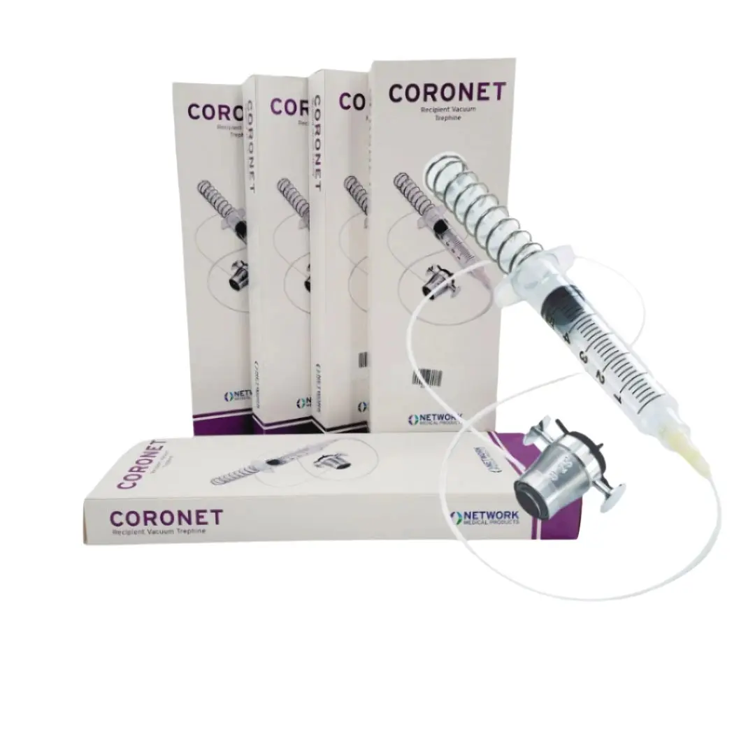 Network Medical 51-840 Recipient Vacuum Trephine Lot of 5