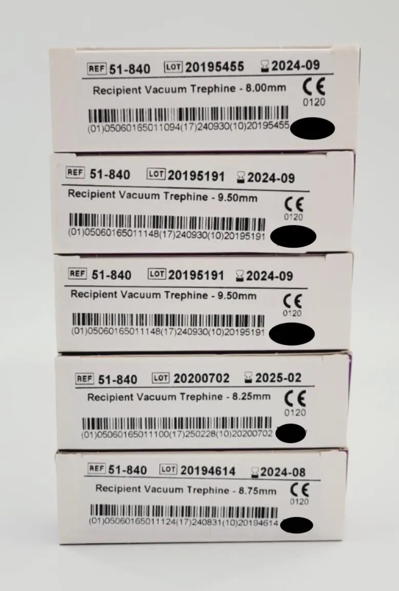 Network Medical 51-840 Recipient Vacuum Trephine Lot of 5 - Image 2