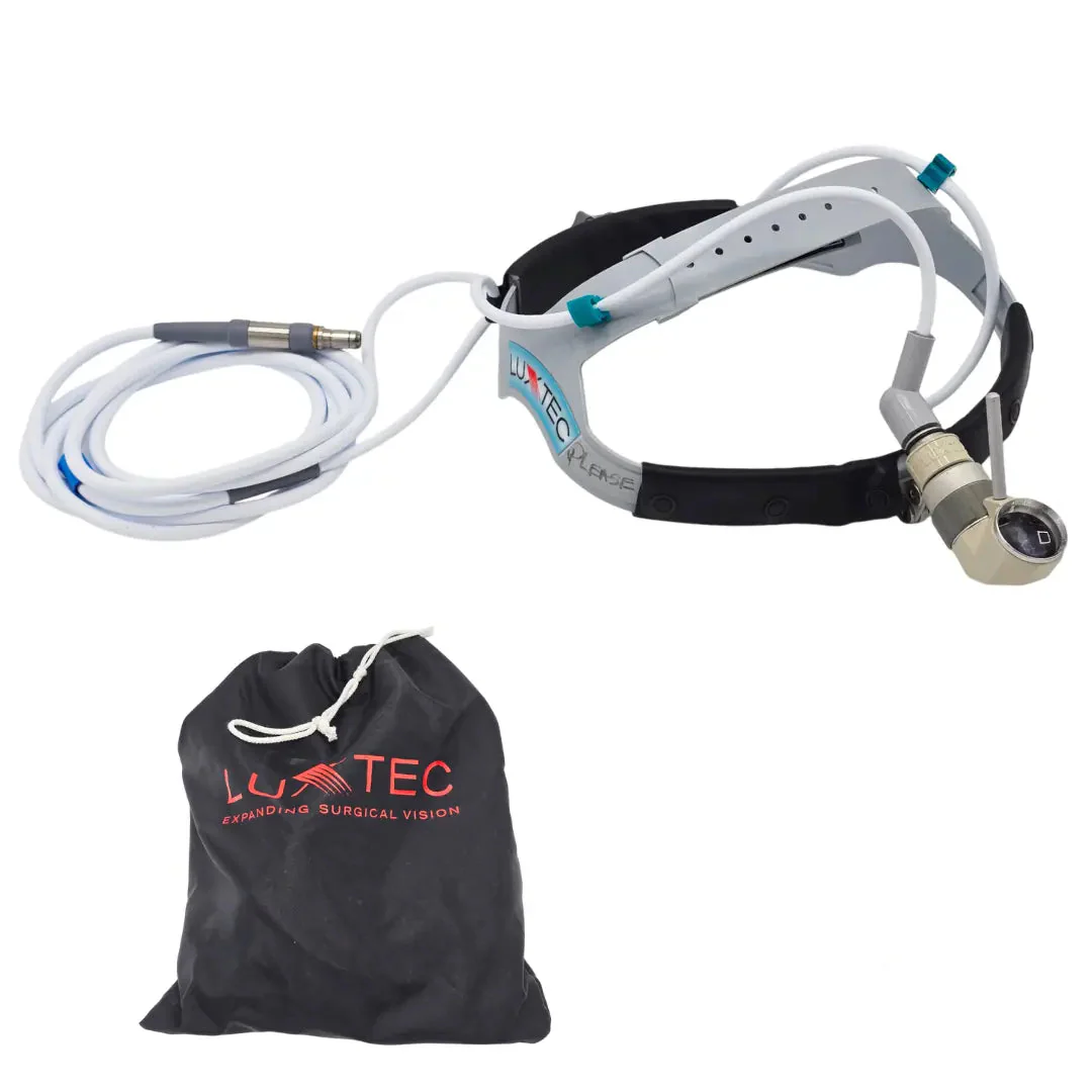 Luxtec Fiber 001270315 Optic Surgical Headlight w/ Cable & Pouch