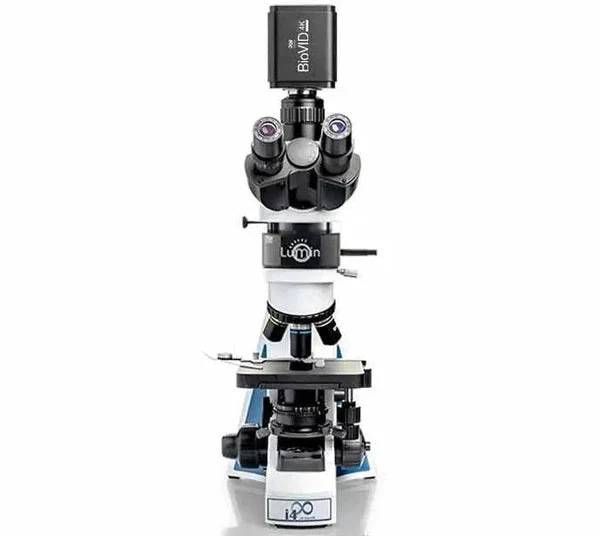 LW Scientific i4 Epi Lumin Fluorescence Microscope Binocular/Trinocular Lab - Image 4