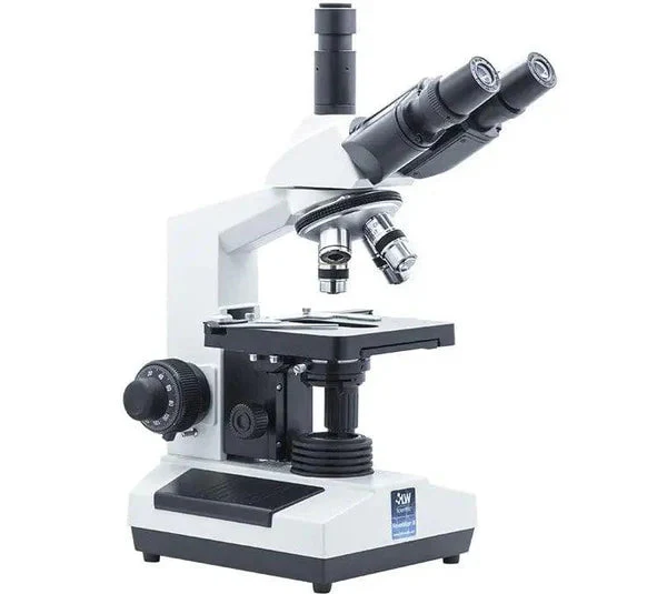 LW Scientific Revelation III DIN Microscope 4-Objective LED 7 Models Available - Image 3