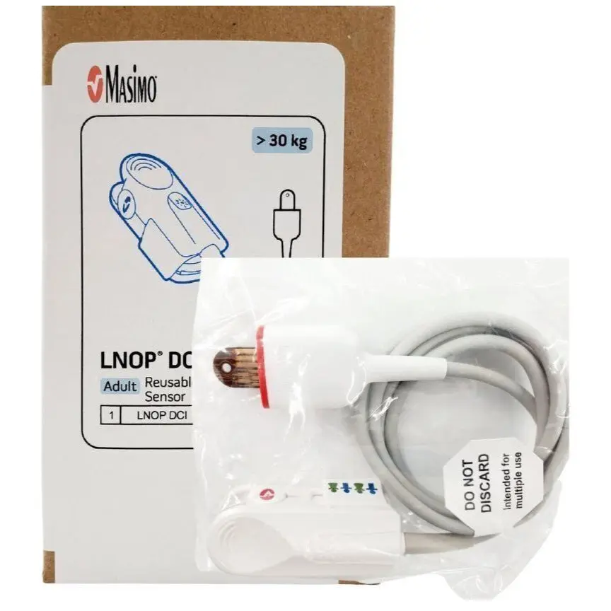 Masimo 1269 LNOP DCI SpO2 Finger Clip Sensor Adult Reusable 3ft