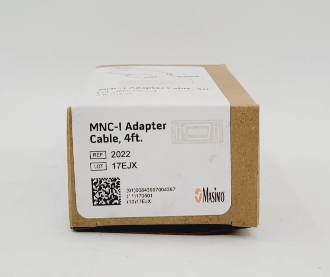 Masimo 2022 MNCI Adapter Cable 4ft Patient Monitor Extension - Image 3