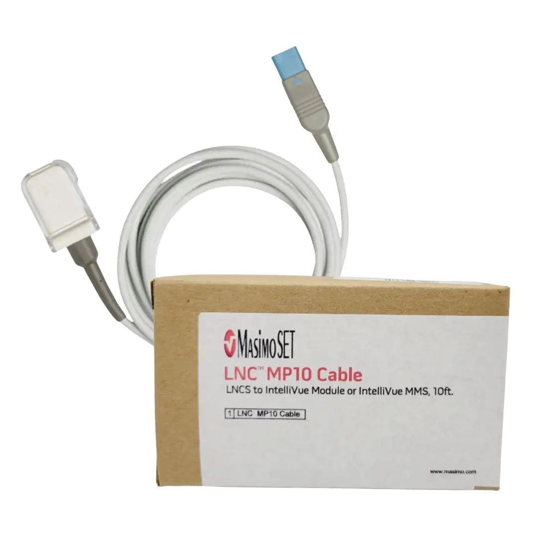 Masimo 2281 LNC MP10 10' Cable for IntelliVue MMS Patient Monitor