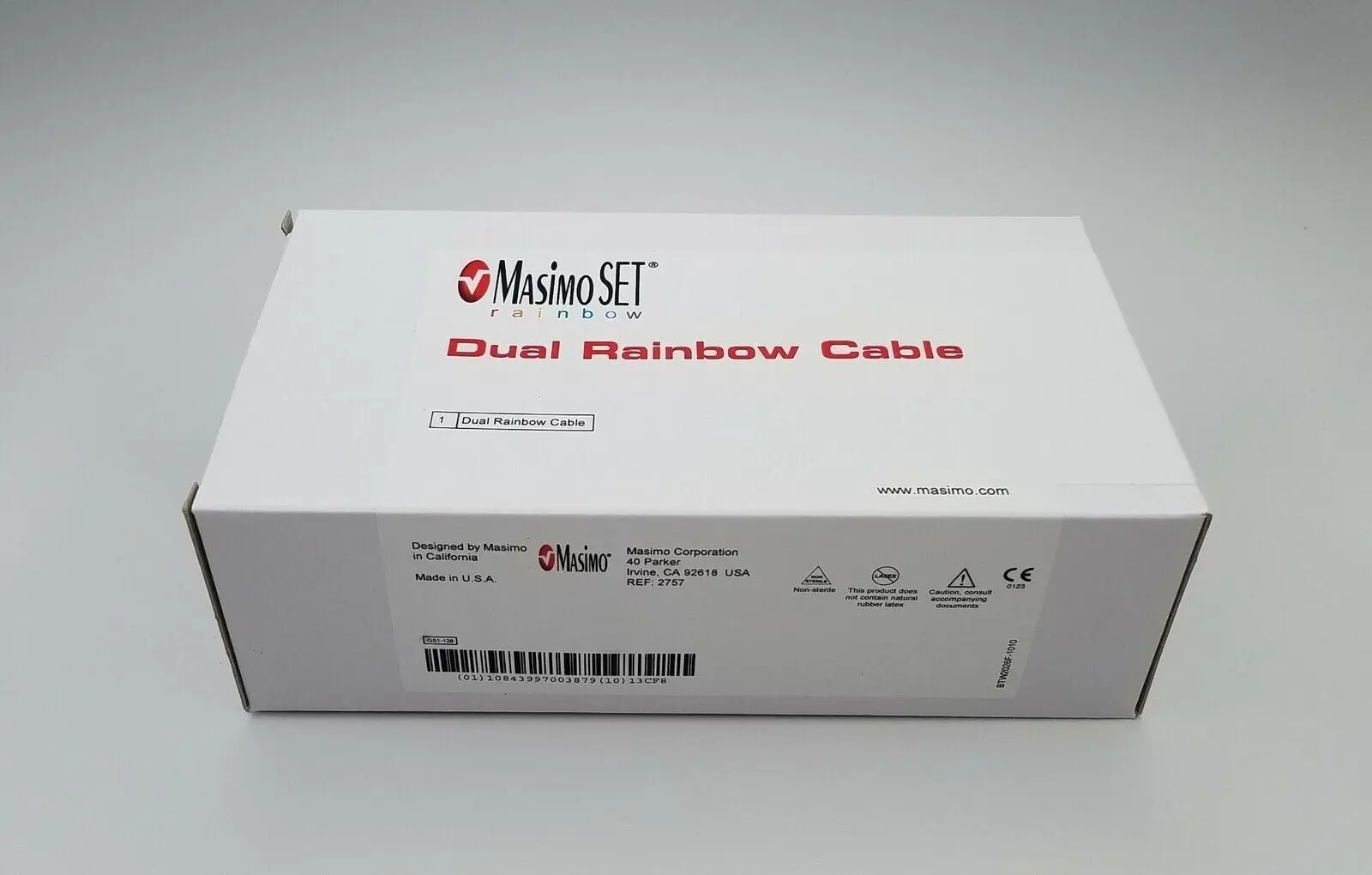 Masimo 2757 Dual-Channel Rainbow Acoustic Monitoring Cable - Image 2