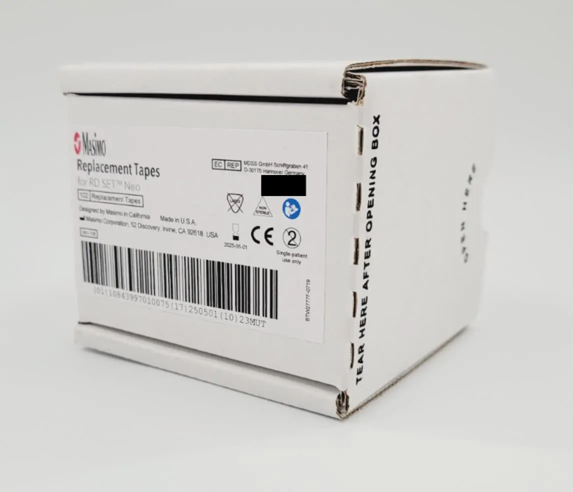 Masimo 4047 Replacement Tape for RD SET Neo Sensors Box of 102 - Image 2