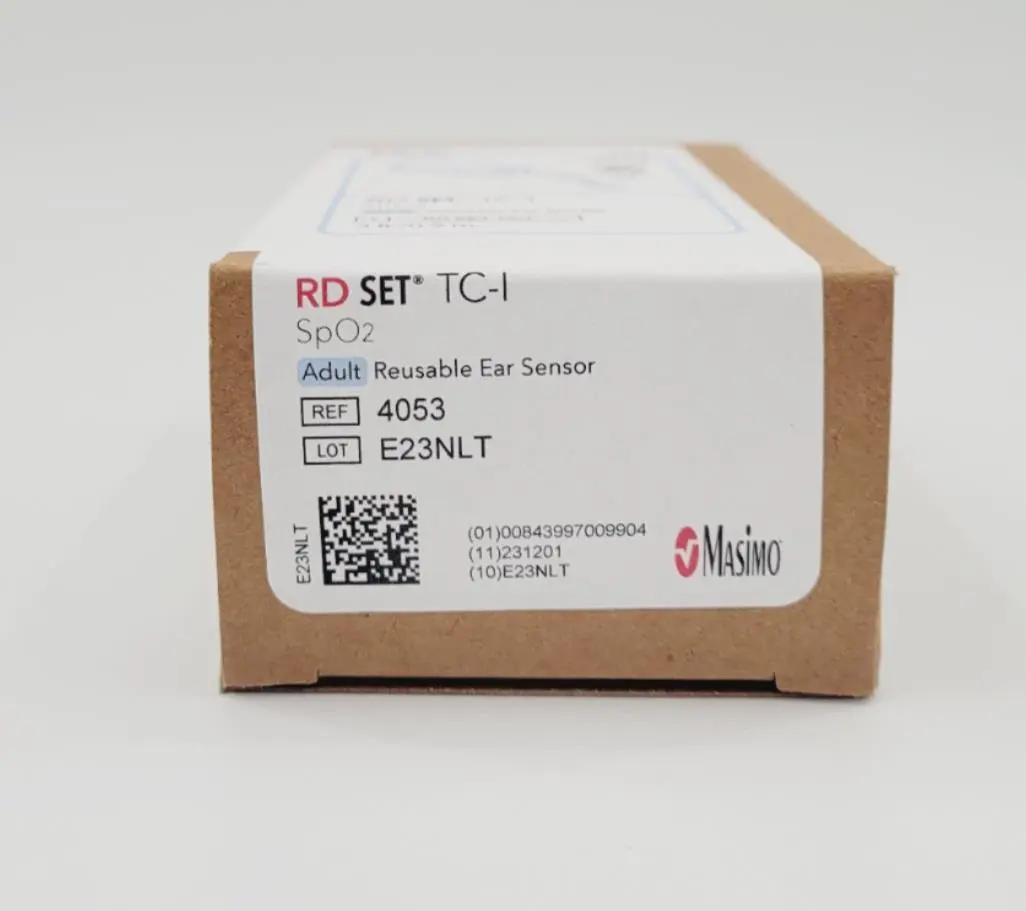Masimo 4053 RED SET TCI Adult Reusable Ear Sensor 3' (0.9 m) SpO₂ Probe - Image 3