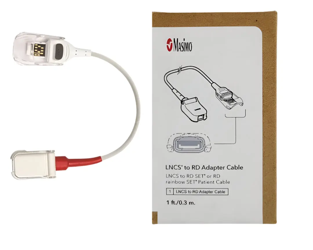Masimo 4092 LNCS to RD Adapter Cable 1ft New