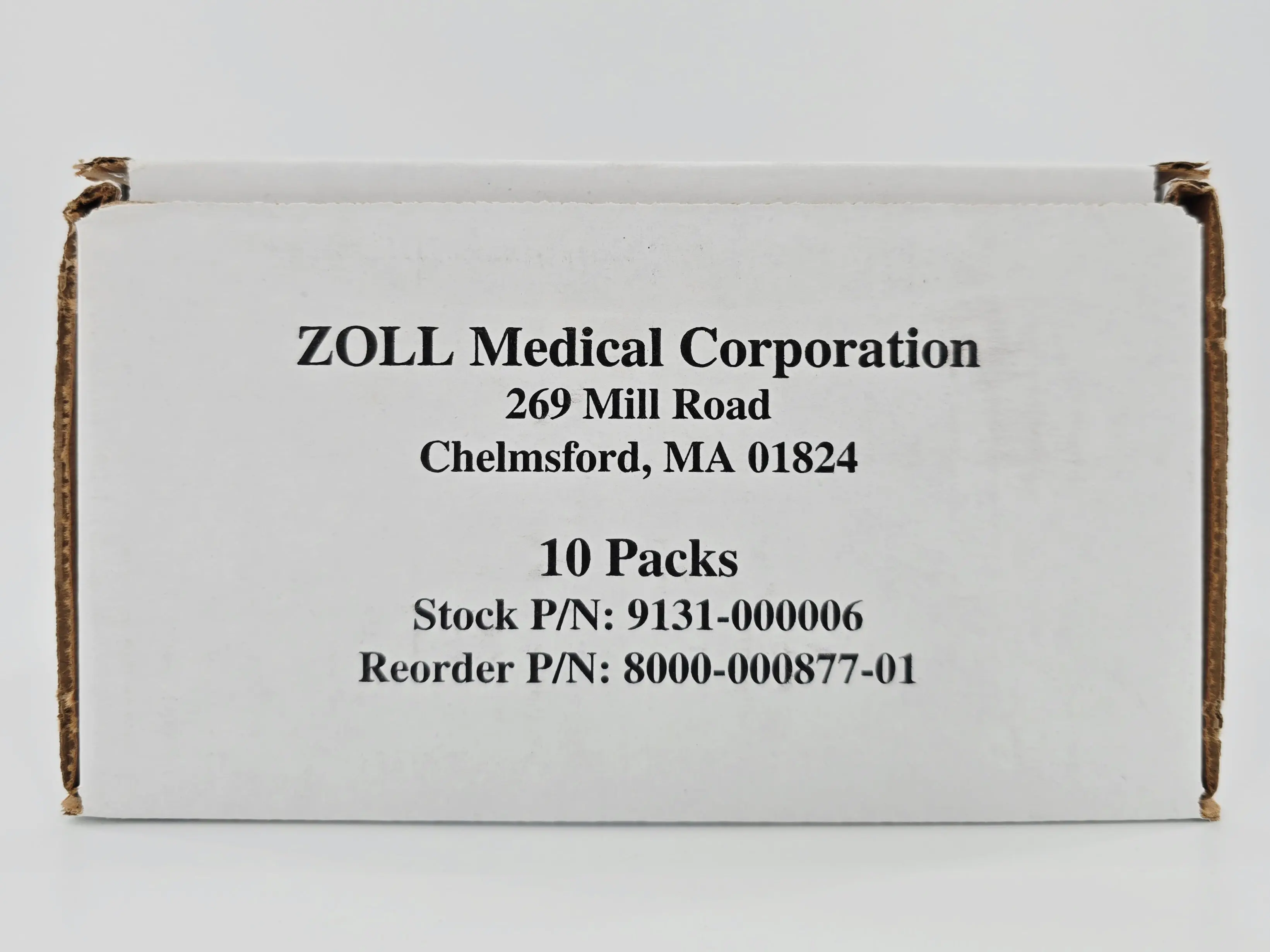 Zoll Medical 8000-000877-01 Recorder Paper 80mm, Fan Fold, 8 ft Standard, 10PKS/CS - Image 2