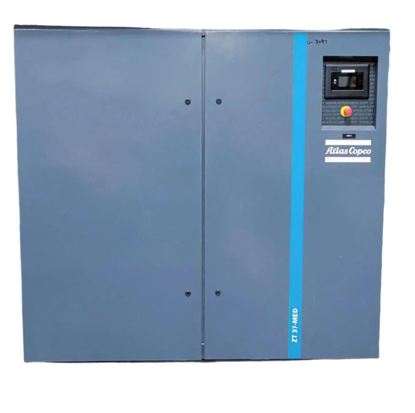 Atlas Copco ZT 37-MED Medical Air Compressor 2 Compressors, Dryer and Tank