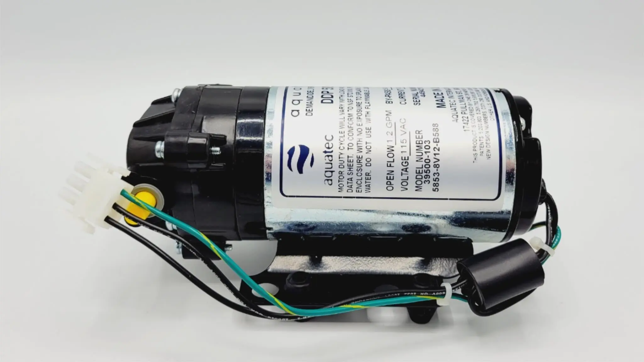 Medivators 78400-689/M Aquatec DDP 5800 Series Water Delivery Demand Pump - Image 2