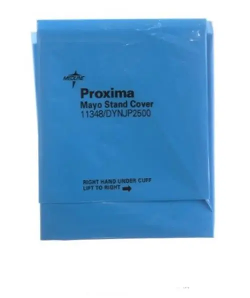 Medline DYNJP2500 Mayo Stand Cover Reinforced 24" x 53" Case of 30 Sterile Drapes - Image 3