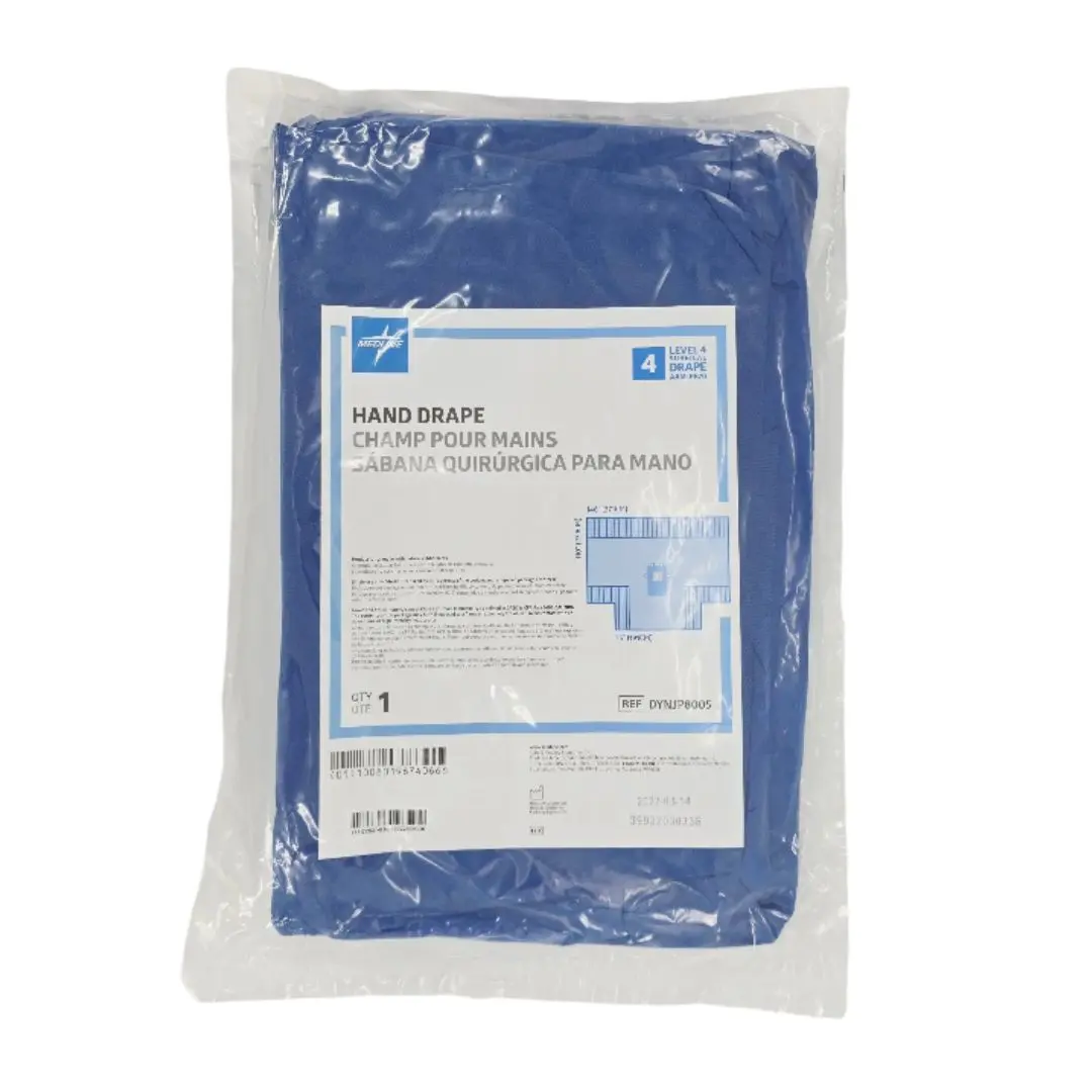 Medline DYNJP8005 Hand Drape Level 4 Surgical Drape