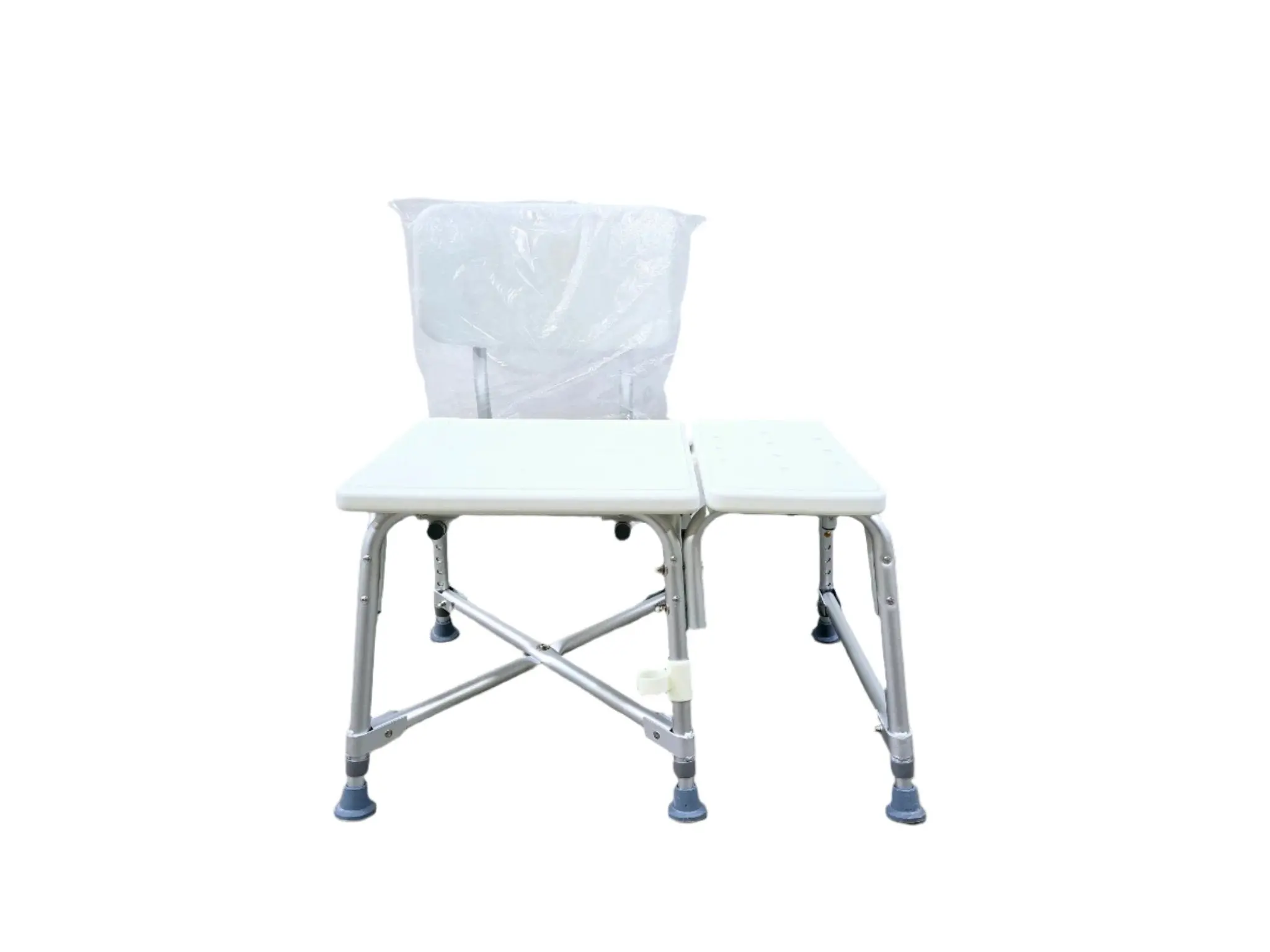 Medline Guardian MDS86952XW Bariatric Transfer Bench Non-Padded 550 lb Capacity - Image 4