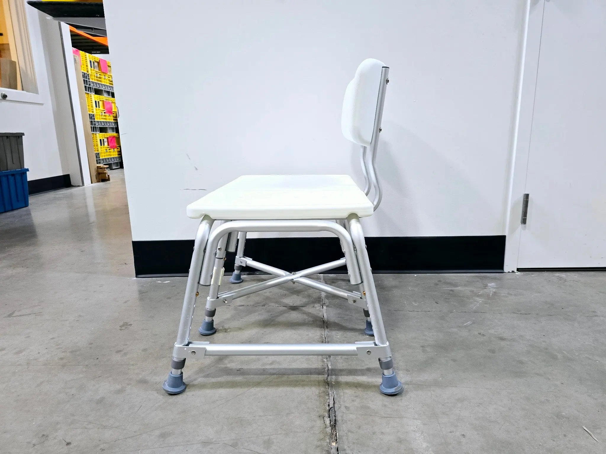 Medline Guardian MDS86952XW Bariatric Transfer Bench Non-Padded 550 lb Capacity - Image 5
