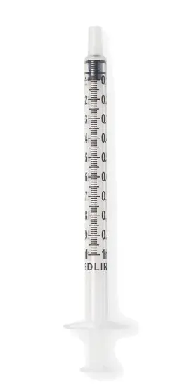 Medline SYR101020 Luer Slip Disposable Syringe w/o Needle Sterile 1ml BX/100 - Image 3