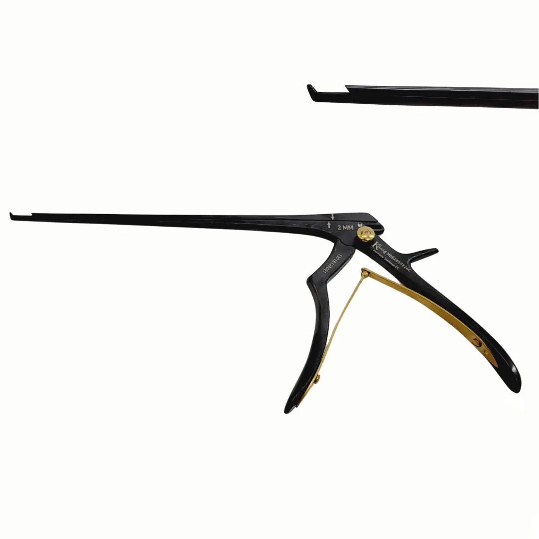 Medline MDS2055824C Konig EZ Clean 2mm Detachable Kerrison 40° Up Thin Footplate 10-1/2"