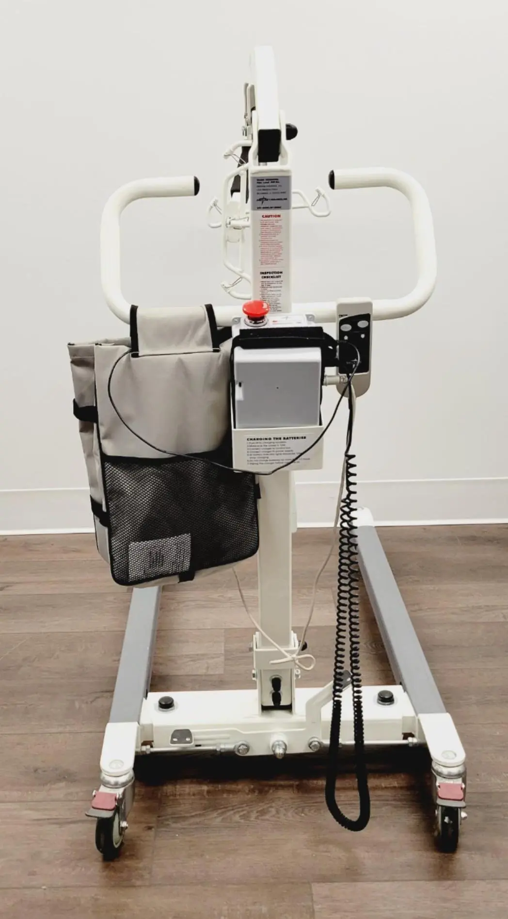 Medline MDS600EL Power Elevating 600Lb Electric Patient Lift w/ Slings - Image 7