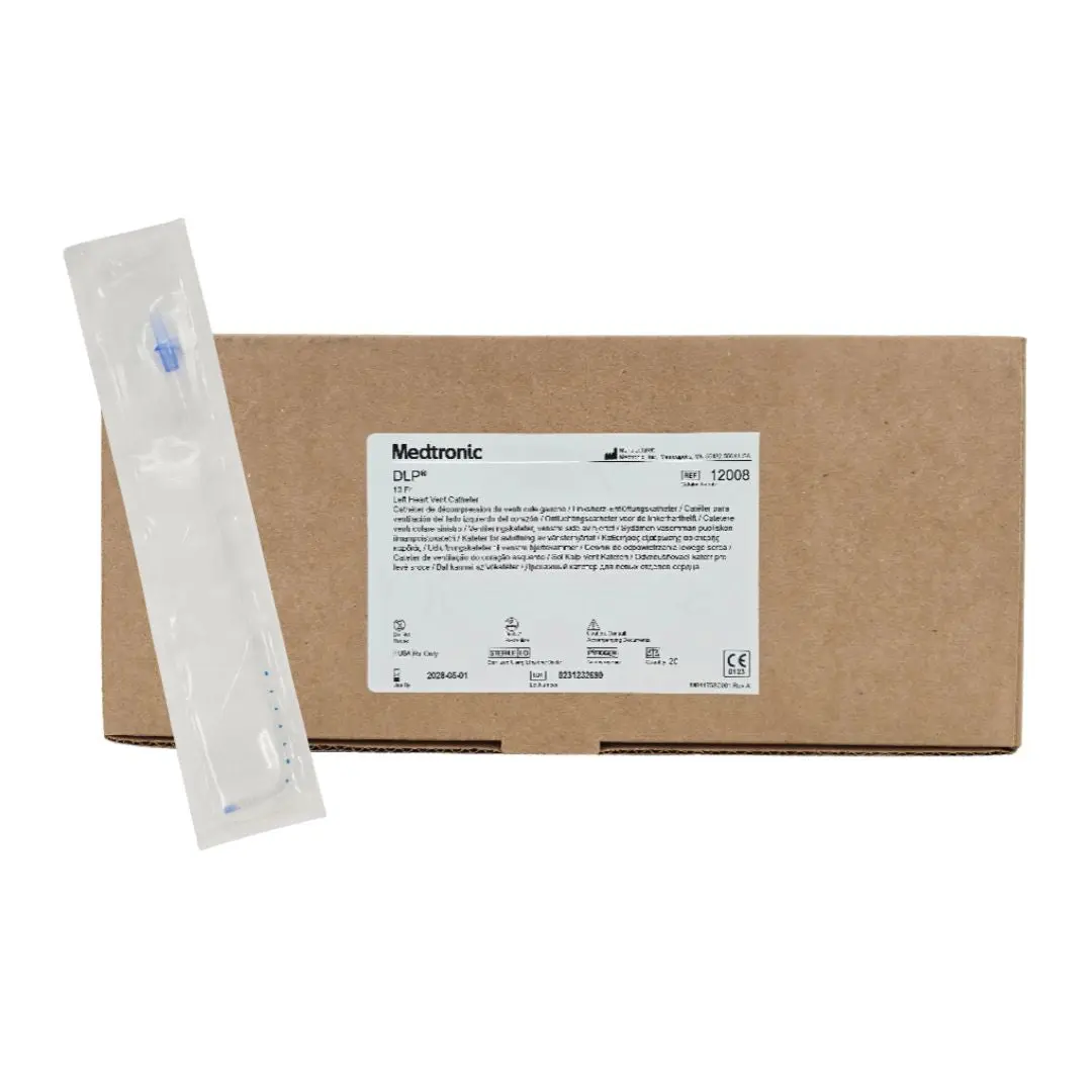 Medtronic 12008 DLP 10 Fr. Left Heart Vent Catheter BX/20