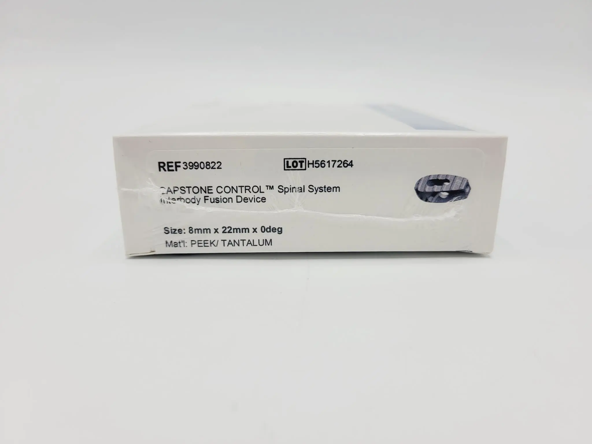 Medtronic 3990822 0 Deg 8mm x 22mm Capstone Control Interbody Fusion Device - Image 3