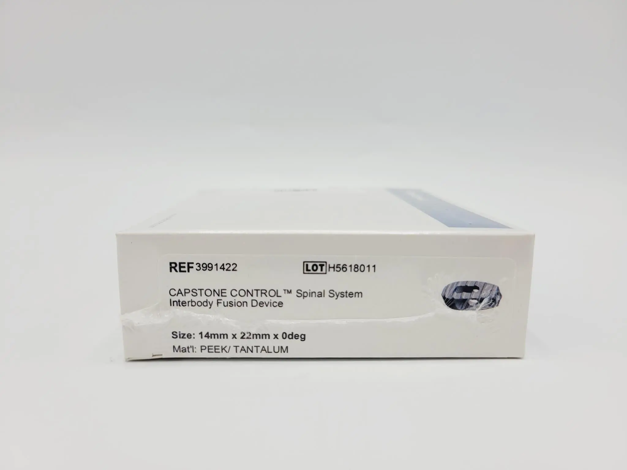 Medtronic 3991422 0 Deg 14mm x 22mm Capstone Control Interbody Fusion Device - Image 3