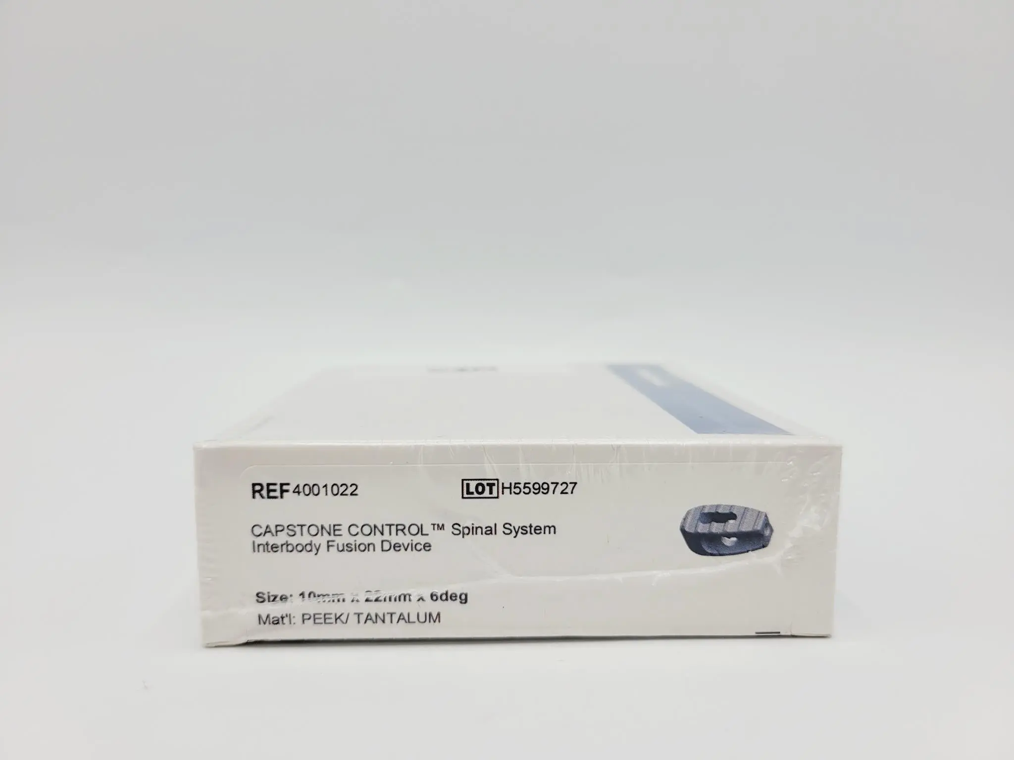 Medtronic 4001022 6 Deg 10mm x 22mm Capstone Control Interbody Fusion Device - Image 3
