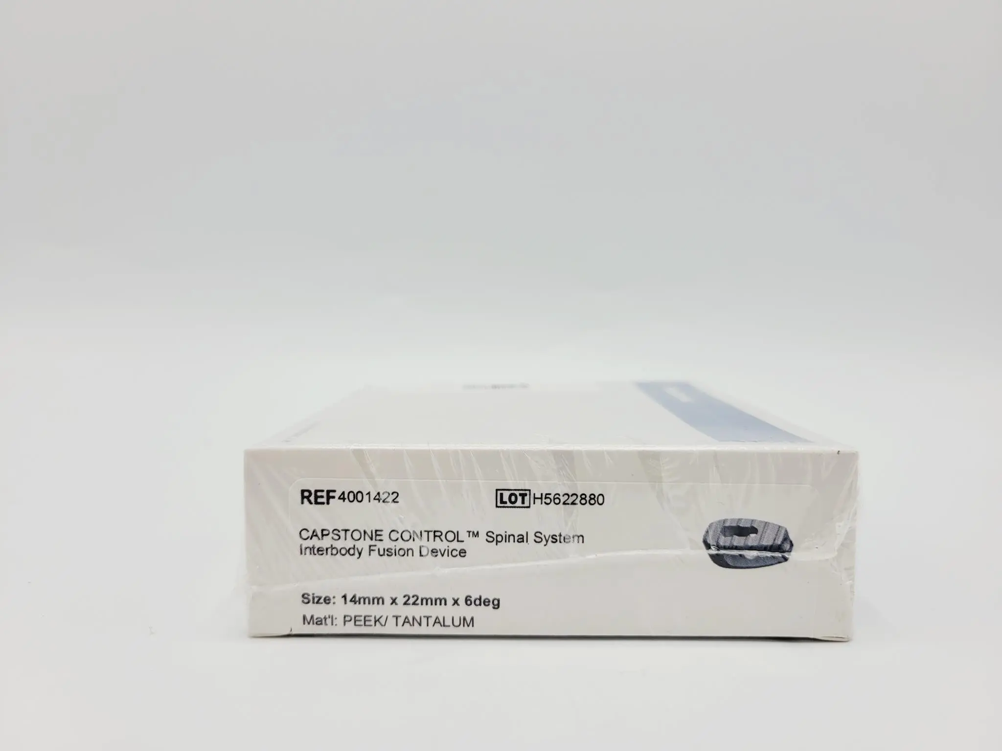 Medtronic 4001422 6 Deg 14mm x 22mm Capstone Control Interbody Fusion Device - Image 3