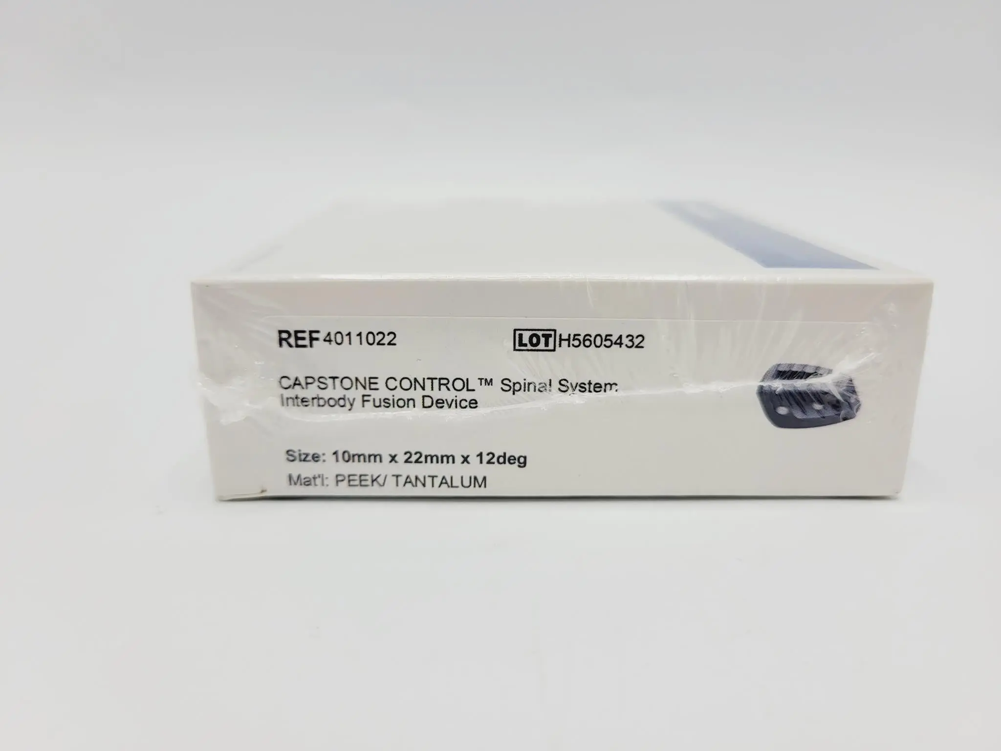Medtronic 4011022 12 Deg 10mm x 22mm Capstone Control Interbody Fusion Device - Image 3