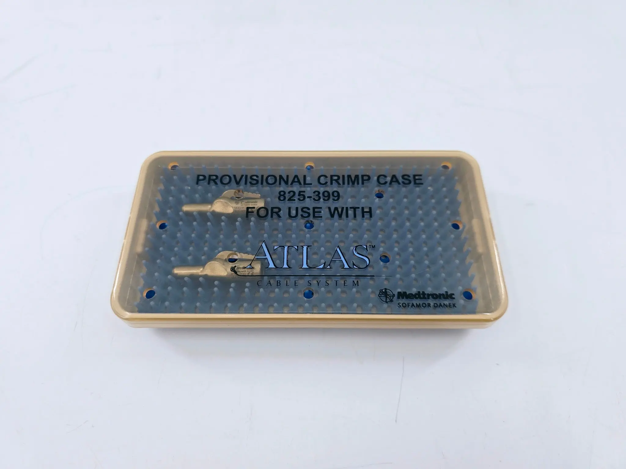 Medtronic 825-399 Provisional Crimp Case w/ 825-200 Crimps Orthopedic Set - Image 3