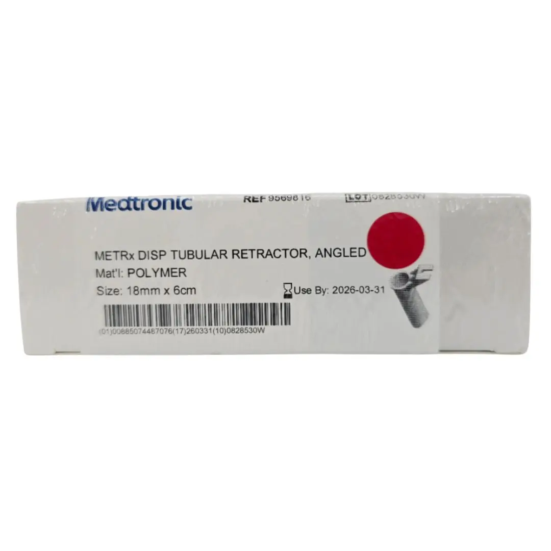 Medtronic 9569816 METRx System Disposable Tubular Retractor Angled 18mm x 6cm